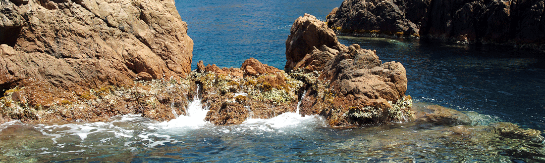 In der Bucht von Porto - Korsika